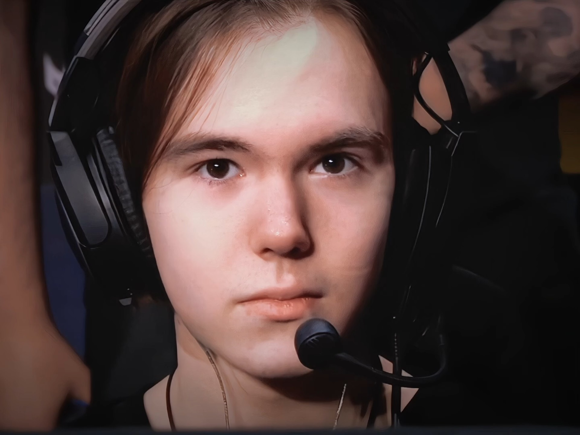 他在比赛中 他在比赛中